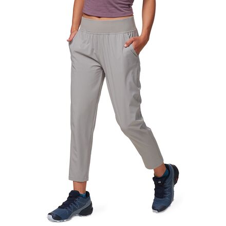 Backcountry - On The Go Crop Pant - Women's - Neutral Gray