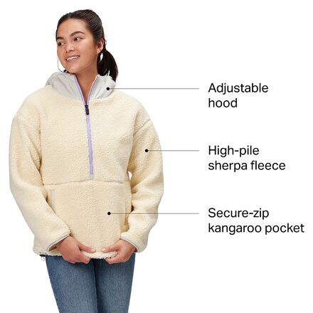 Backcountry - Almont 1/2 Zip Fleece Jacket - Women's