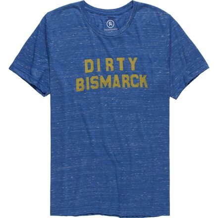 Backcountry - Dirty Bismarck T-Shirt - Men's - True Royal Marble