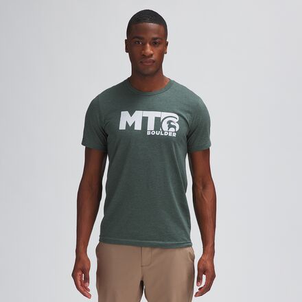 Backcountry - MTB Boulder T-Shirt - Men's-Past Season - Heather Forest