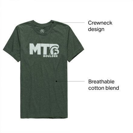 Backcountry - MTB Boulder T-Shirt - Men's-Past Season