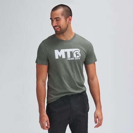 Backcountry - MTB Park City T-Shirt - Men's - Heather Military Green