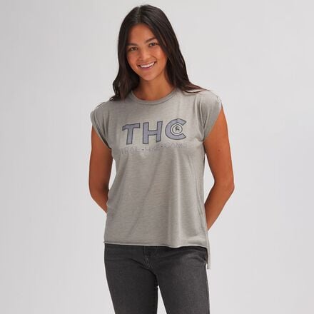 Backcountry - THC T-Shirt - Past Season - Women's - Heather Stone