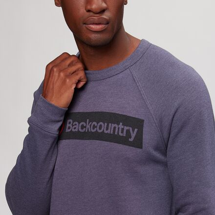 Backcountry - Retro Block Crew Sweatshirt - Men's