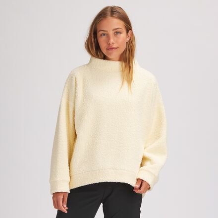 Backcountry - GOAT Fleece Mockneck Top - Women's - Sandpiper