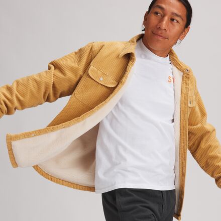 Backcountry - Corduroy High Pile Fleece Lined Shirt Jacket - Men's