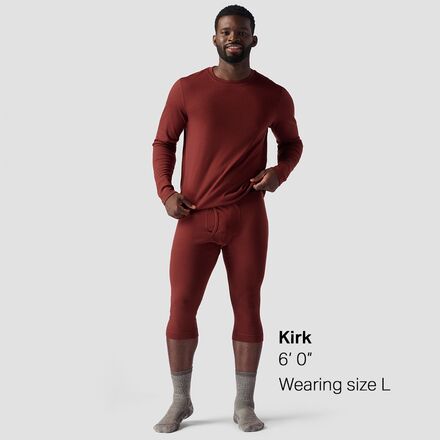 Backcountry - Spruces Mid-Weight Merino 3/4 Baselayer Bottom - Men's