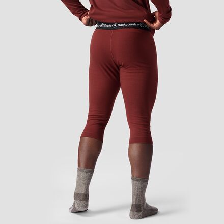 Backcountry - Spruces Mid-Weight Merino 3/4 Baselayer Bottom - Men's