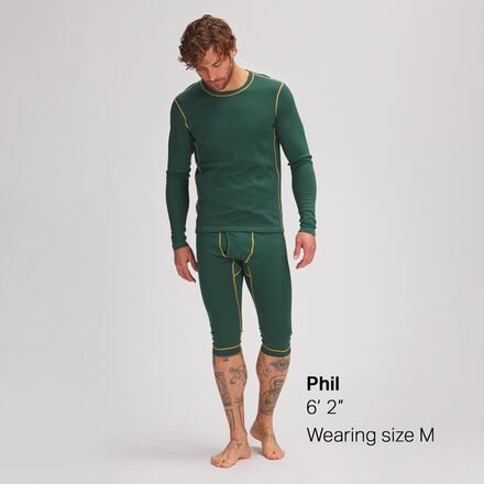 Backcountry - Spruces Mid-Weight Merino 3/4 Baselayer Bottom - Men's