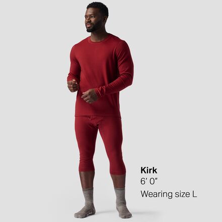 Backcountry - Spruces Mid-Weight Merino Baselayer Crew - Men's
