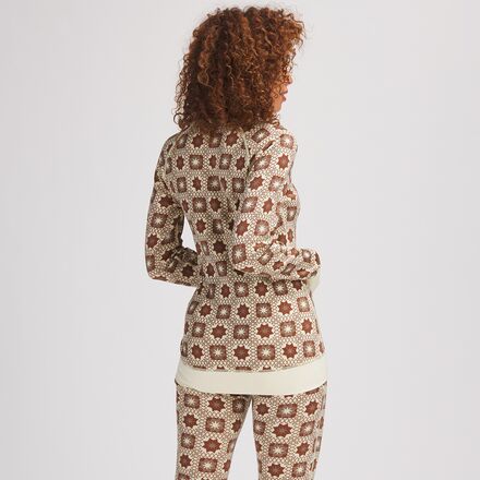 Backcountry - Spruces Mid-Weight Merino Printed Baselayer Crew - Women's