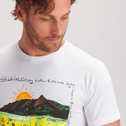 Backcountry - Great Hikes of Boulder T-Shirt - Men's