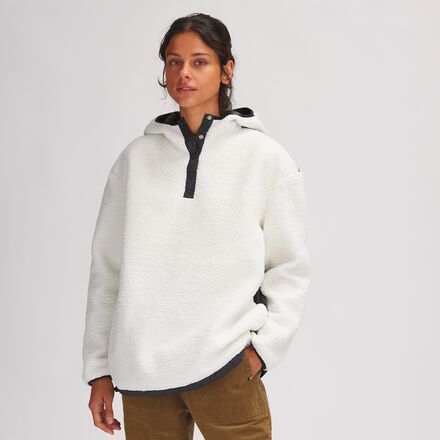 Backcountry - Insulated Sherpa Hoodie - Women's - Sandpiper/Black