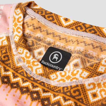 Backcountry - Spruces Print Lightweight Merino Crew - Women's