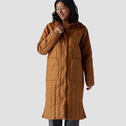Backcountry - Oakbury Synthetic Quilted Parka - Women's - Brown Sugar