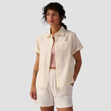 Backcountry - Cotton Button-Up - Women's - Egret