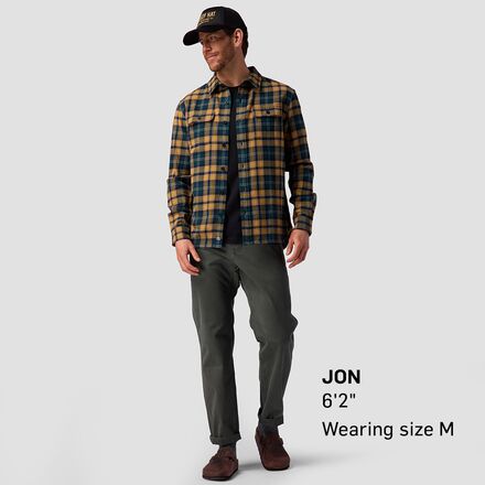 Backcountry - Cotton Flannel Button-up - Men's