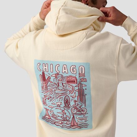 Backcountry - Chicago Poster Hoodie