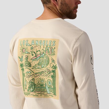 Backcountry - Los Angeles Poster Long-Sleeve T-Shirt