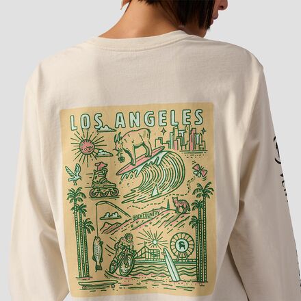 Backcountry - Los Angeles Poster Long-Sleeve T-Shirt