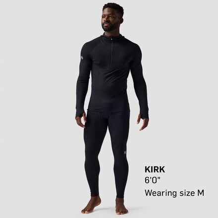 Backcountry - Cedars RWS Merino Lt-Wt Baselayer 1/2-Zip Scuba Top - Men's