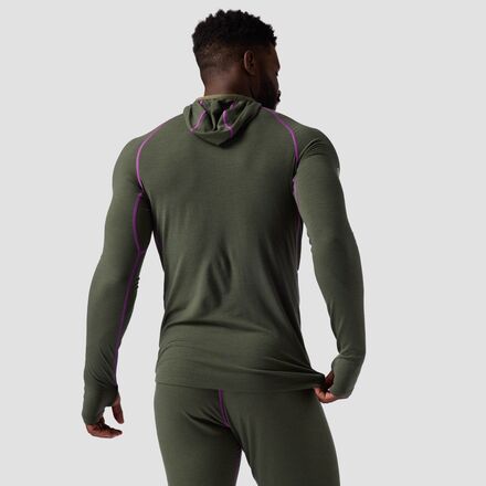 Backcountry - Cedars RWS Merino Lt-Wt Baselayer 1/2-Zip Scuba Top - Men's