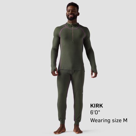 Backcountry - Cedars RWS Merino Lt-Wt Baselayer 1/2-Zip Scuba Top - Men's