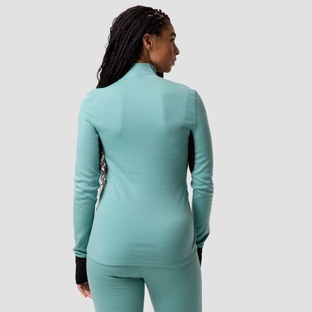 Backcountry - Cedars RWS Merino Mid-Wt Baselayer 1/4-Zip Top - Women's