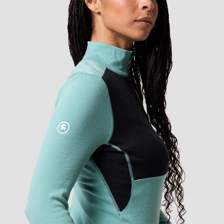 Backcountry - Cedars RWS Merino Mid-Wt Baselayer 1/4-Zip Top - Women's