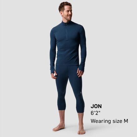 Backcountry - Cedars RWS Merino Mid-Wt Baselayer 3/4 Bottom - Men's