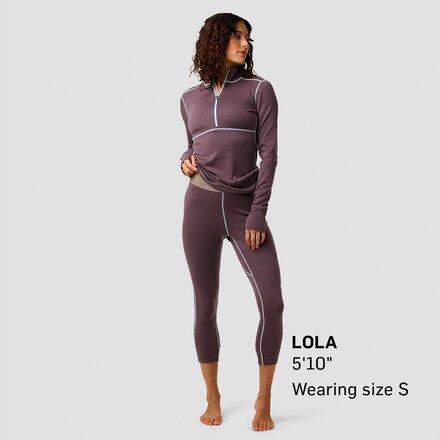 Backcountry - Cedars RWS Merino Mid-Wt Baselayer 3/4 Bottom - Women's