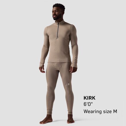 Backcountry - Pines Microgrid Ultra-Lt Baselayer 1/4-Zip Top - Men's