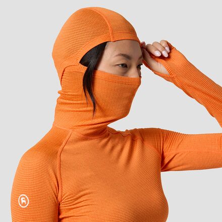 Backcountry - Pines Microgrid Ultra-Lt Baselayer Balaclava Top - Women's