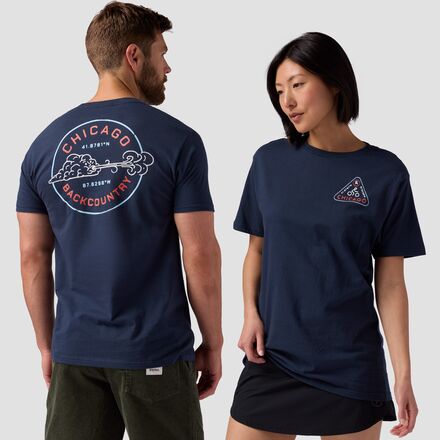 Backcountry - Chicago Wind T-Shirt - Navy