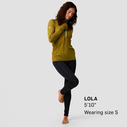 Backcountry - Pines Microgrid Ultra-Lt Baselayer 1/2-Zip Top - Women's