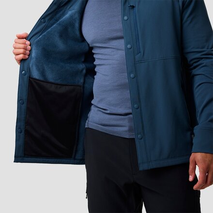 Backcountry - BGA Destination Softshell Fleece Snap-Up Shirt - Men's