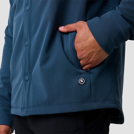 Backcountry - BGA Destination Softshell Fleece Snap-Up Shirt - Men's
