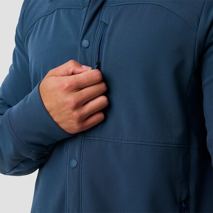 Backcountry - BGA Destination Softshell Fleece Snap-Up Shirt - Men's
