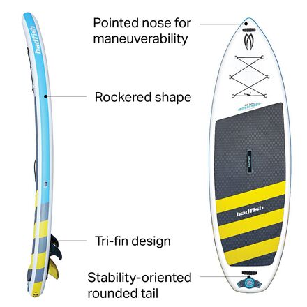 Badfish - Rivershred Inflatable Stand-Up Paddleboard