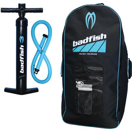 Badfish - SK8 Inflatable Stand-Up Paddleboard - White/Blue