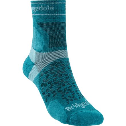 Calze Basse Bridgedale Donna Ultra Light T2 Merino – Colore Navy/Candy