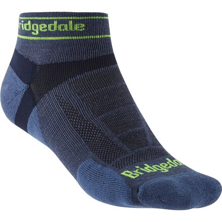 Bridgedale - Trail Run Ultralight T2 Merino Performance Ankle Sock - Blue