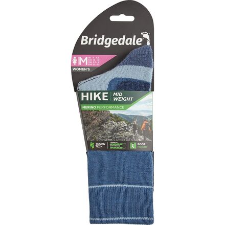 Bridgedale - Hike Midweight Merino Endurance Boot Sock - Women's