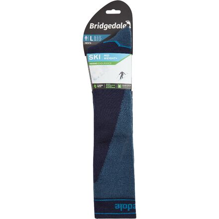 Bridgedale - Midweight+ Merino Endurance Ski Sock - Men's