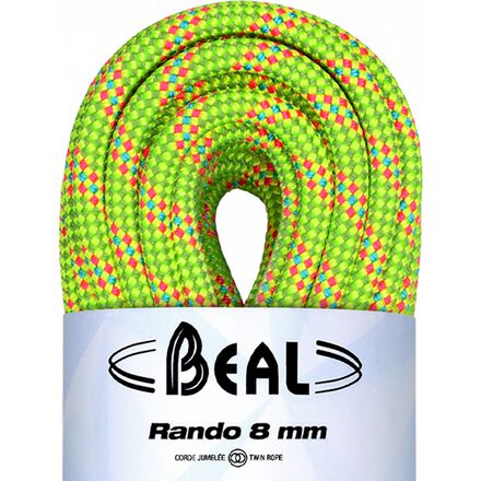 Beal - Rando Glacier Golden Dry Climbing Rope - 8mm