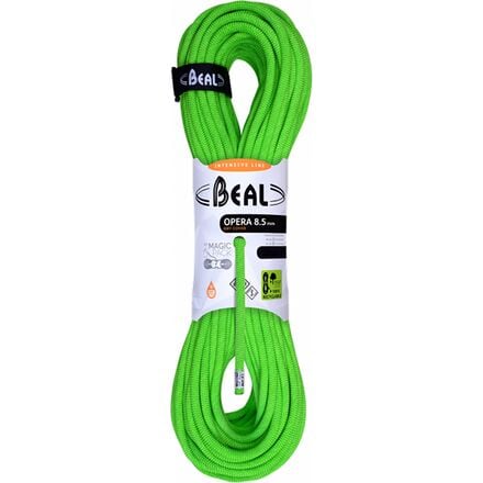 Beal - Opera 8.5mm Dry Cover Climbing Rope - Green