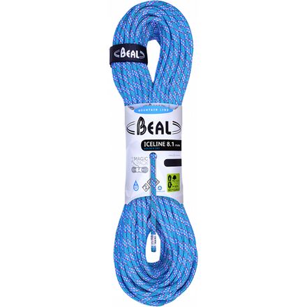 Beal - Ice Line Dry Cover Unicore Half Rope - 8.1mm