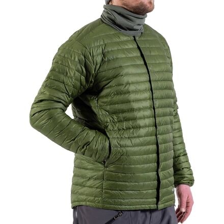 Beringia - Bering Down Button Front Jacket - Men's - Green