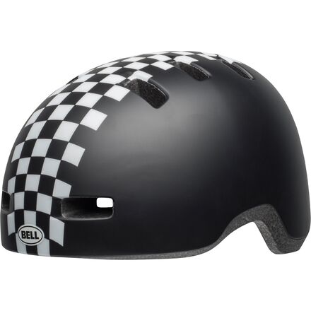 Bell - Lil Ripper Helmet - Kids' - Checkers Matte Black/White