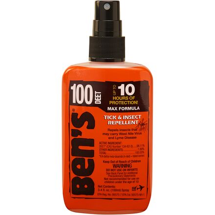 Ben's - 100 Max Tick & Insect Repellent 3.4oz Pump Spray - One Color